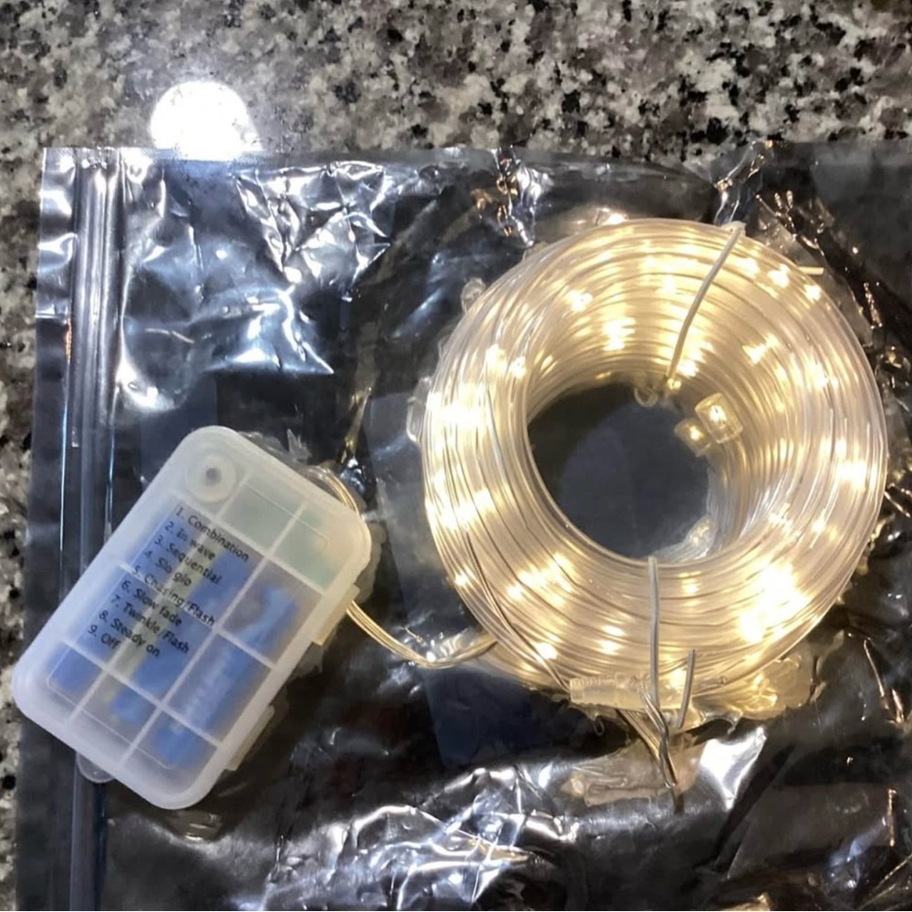 35 feet LED String Lights with Battery Pack